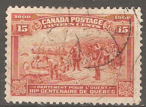 Canada 102 SG 194 Used VF 1908 SCV $160.00