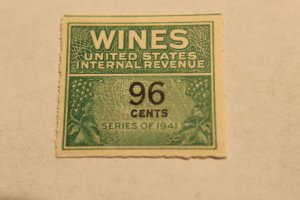 US WINE REVENUE RE145 UNUSED