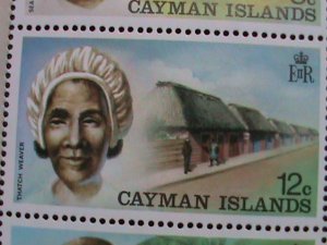 CAYMAN ISLANDS-1974- SHIP CAPTAIN OF THE SHIP MNH S/S VF WE SHIP TO WORLD WIDE