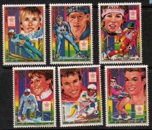 GUINEA SG1353/8 1988  WINTER OLYMPIC GAMES MNH