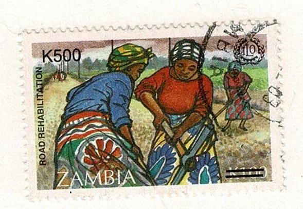 Zambia #781a used unpriced in Scott