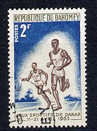Dahomey Scott # 174, used