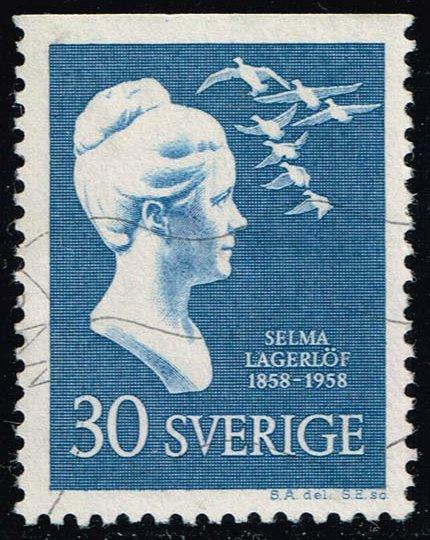 Sweden #536 Selma Lagerlof; Used (0.60)