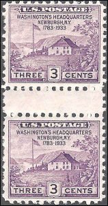 752 Mint,NGAI,LH... Horizontal Gutter Pair... SCV $5.75