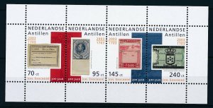 [NA1440] Netherlands Antilles 2003 Stamps and Banknotes Sheet MNH