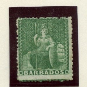 BARBADOS SMK 1 , #50 unused no gum  Cat $17 stamp