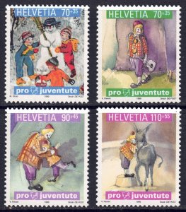 Switzerland #B643-6* NH  CV $7.80