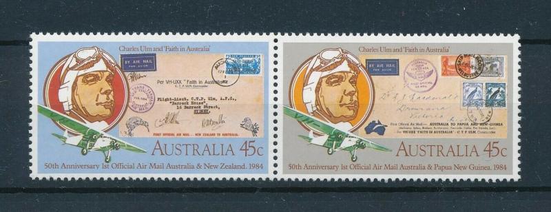 [98044] Australia 1984 Aviation Aircraft Stamps on Stamps MNH