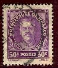 Monaco 1932: Sc. # 116; Used Single Stamp