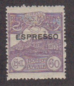 San Marino - 1923 - SC E2 - LH 