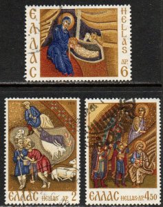 Greece Sc #1002-1004 Used