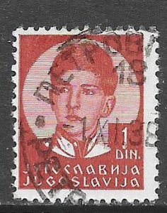 Yugoslavia 119: 1d Peter II, used, F