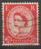 Great Britain SG 565 Used 2 graphite lines on reverse