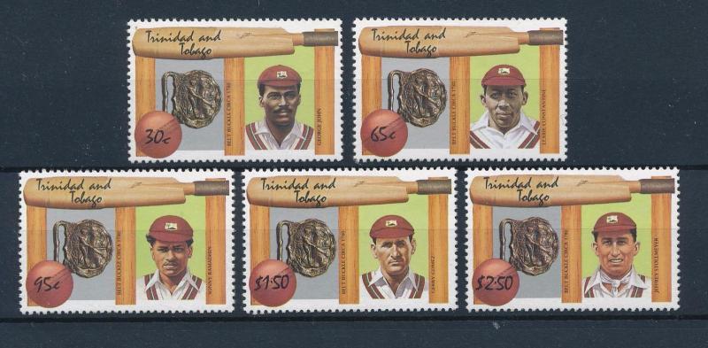 [58106] Trinidad and Tobago 1988 Cricket Players MNH