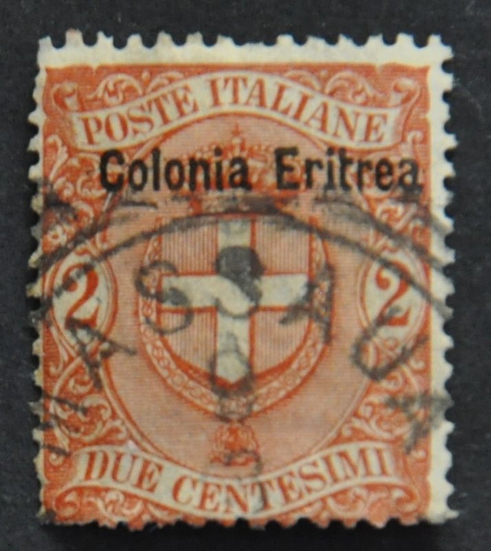 DYNAMITE Stamps: Eritrea Scott #13 – USED