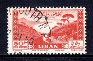 Lebanon - Scott #C147B - Used - Crease - SCV $35