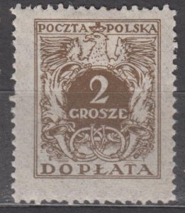 Poland Scott #J69 1924 MH