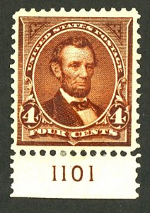 U.S. #280a MINT PL# SINGLE OG HR