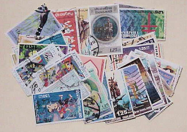 THAILAND STAMPS 94 DIFF. USED #1B/11/2B  LARGE  COMMEMORATIVES   CAT.$45.00