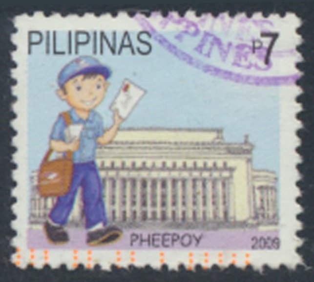 Philippines  SC# 3255   Used  Delivering Mail see details & scans