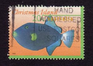 Christmas Is 1995 SG#412  Trigger Fish, Marine Life (CI)