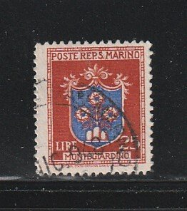 San Marino 255 U Coat Of Arms