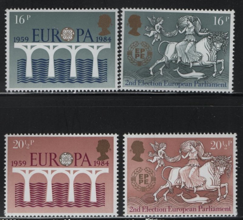 GB, 1053-1056, MNH, 1984, EUROPA