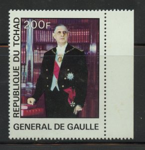 Chad Scott 333 MNHOG - 1977 Charles de Gaulle - SCV $3.00