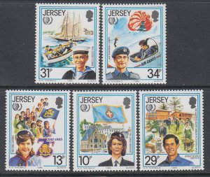 Jersey 355-360 MNH VF