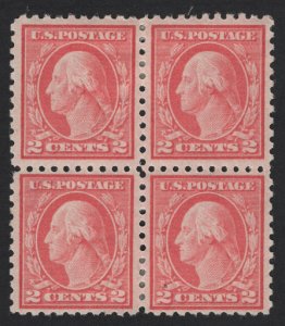 United States MINT Scott Number 425 BLOCK OF 4  MH  F-VF #A2  -  BARNEYS 