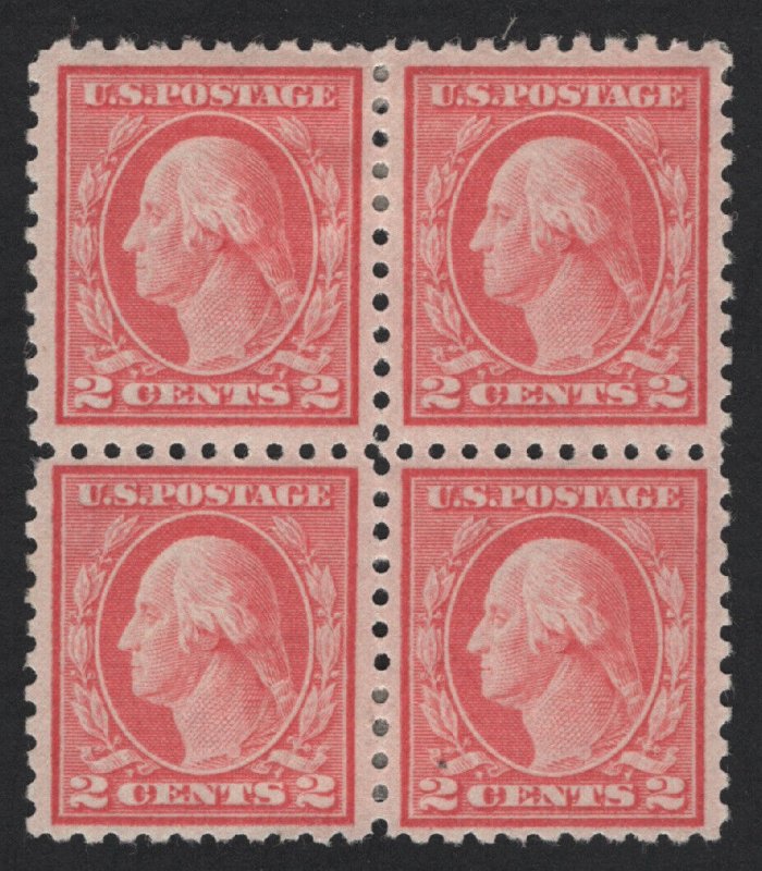 United States MINT Scott Number 425 BLOCK OF 4  MH  F-VF #A2  -  BARNEYS 