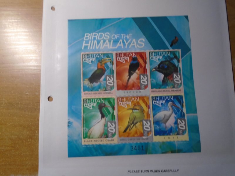 Bhutan  #  1265   MNH   Birds