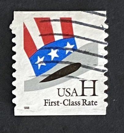 (S3) US: H Series  First Class stamp