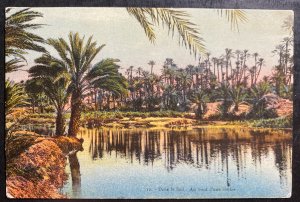 1921 Kenitra French Morocco Picture postcard Cover To Switzerland River View