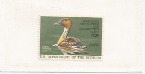 US FEDERAL DUCK STAMP, SCOTT# RW53, MNH, OG