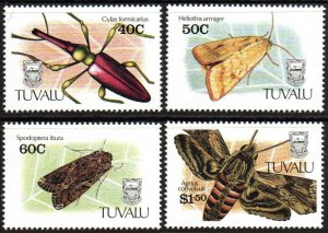 Tuvalu Sc #566-569 Mint Hinged