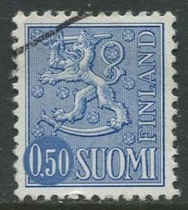 Finland - Scott 464 - Definitives -1968- Used - Single 50p Stamp