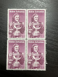 US SC# 1932 MH Block of Four