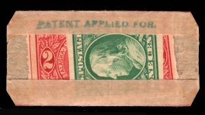 US #3 TYPE 2-1 #343,371 AUTOMATIC VENDING POCKET MINT OG NH CV $1,000 LOT #7972