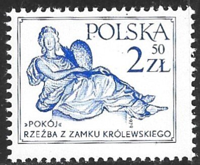POLAND 1978-79 2.50z PEACE by Andre Le Brun Issue Sc 2287 MNH