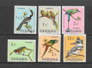 BIRDS - PANAMA #478-78E  MNH