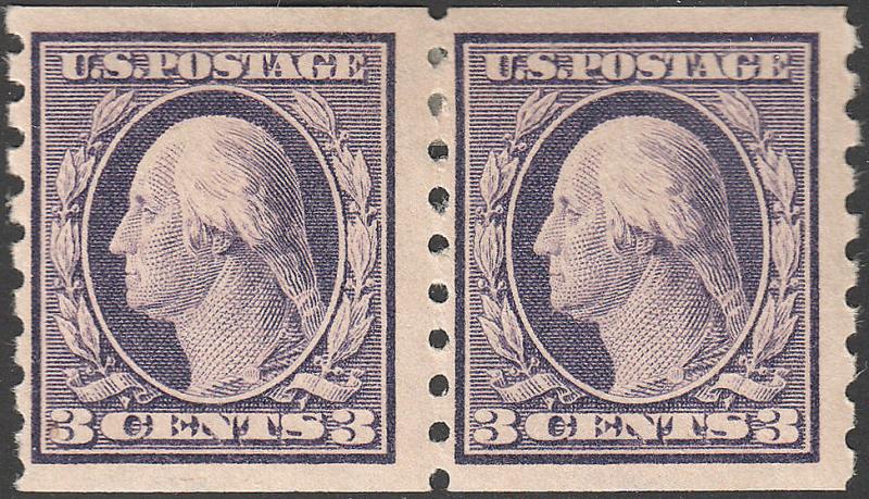 U.S. 394 F+VF MH PAIR (32718)