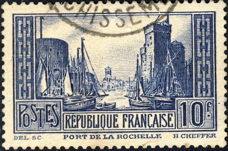 FRANCE - Yv.261 10fr La Rochelle T.III Oblitéré TB (? Affranchissements)