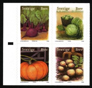 Sweden 2006 Harvest Pumpkin Beetroot Cabbage Potatoes. MNH