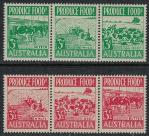 Australia #252a,5a*  CV $13.75