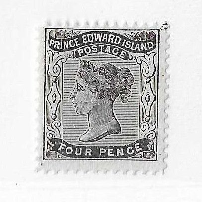 Prince Edward Island Sc #9  4p OG FVF