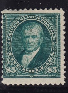 263 F-VF with PF cert. OG previously hinged nice color cv $ 4500 ! see pic !