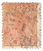 Queensland 90, used, 1890 (a300)