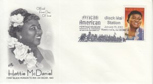 2006 USA Hattie McDaniel stamp  (Scott 3996) Artcraft Early FDC
