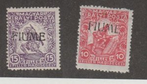Fiume Scott #B1-B2 Stamp - Mint Set - XYZ